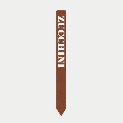 Zucchini, Garden Marker